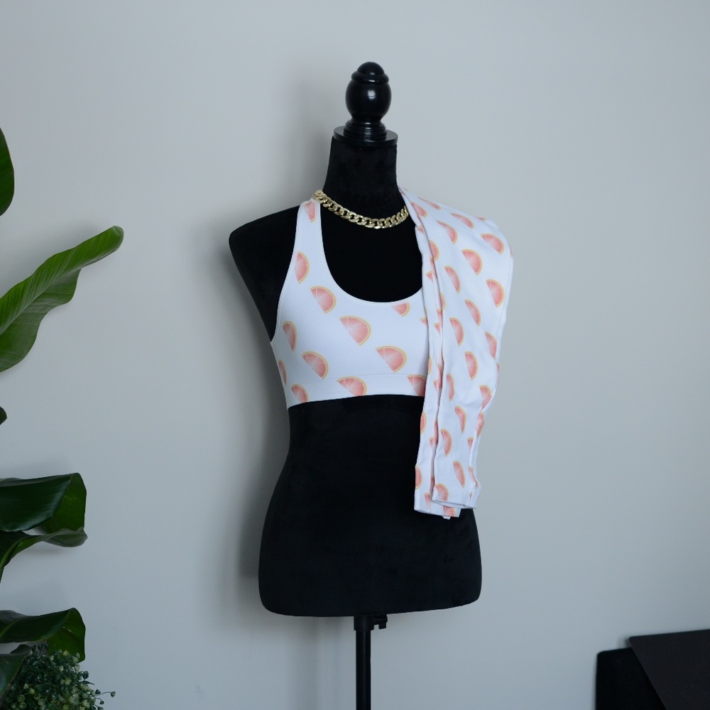 Morgan Stewart Sport | Grapefruit Set | Sz M/L